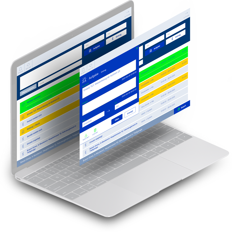 Digitale Einsatzunterstuetzung Software Firetab Journal