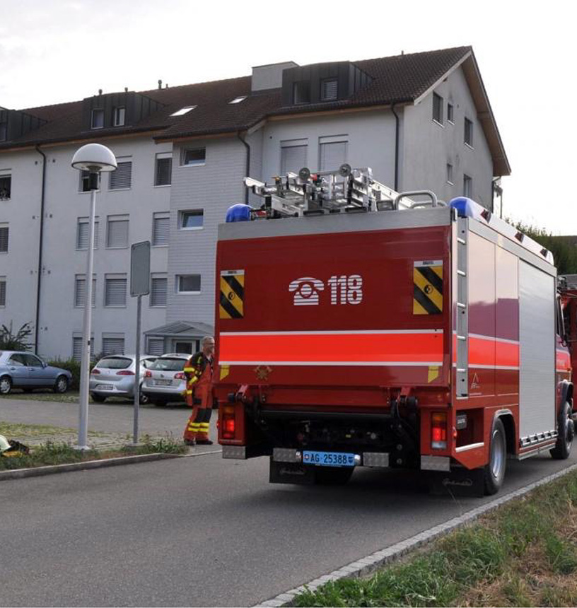 Sapeurs-pompiers d'Oftringen Application de planification des interventions